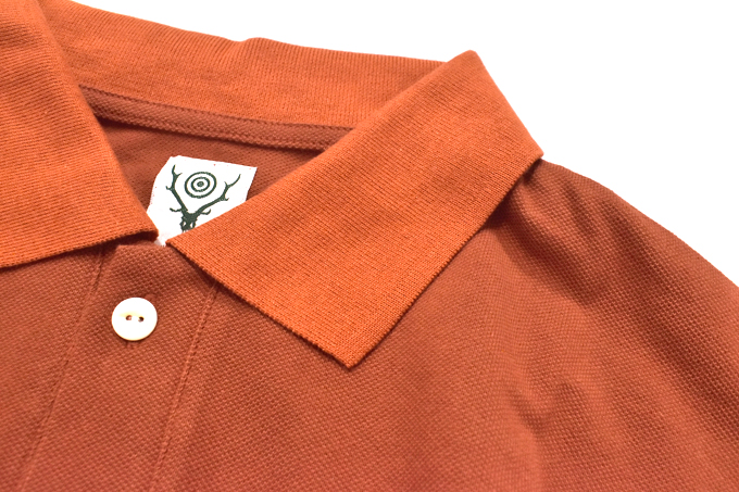 South2 West8 S/S POLO SHIRT - COTTON PIQUE