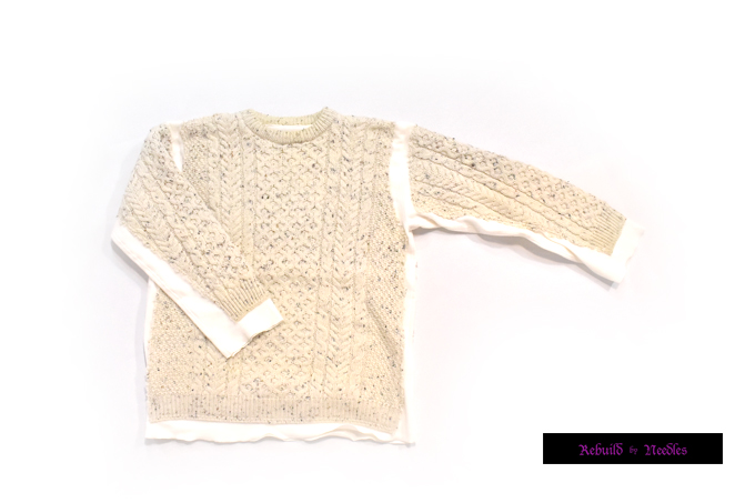 Needles FISHERMAN SWEATER - COVERED SWEATER