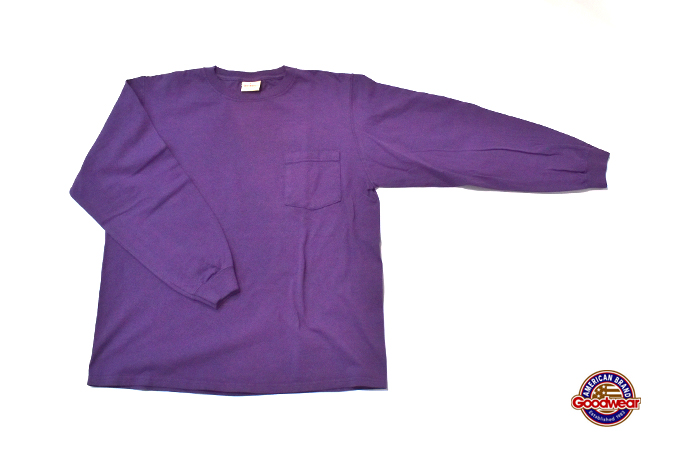 GOOD WEAR L/S POCKET TEE