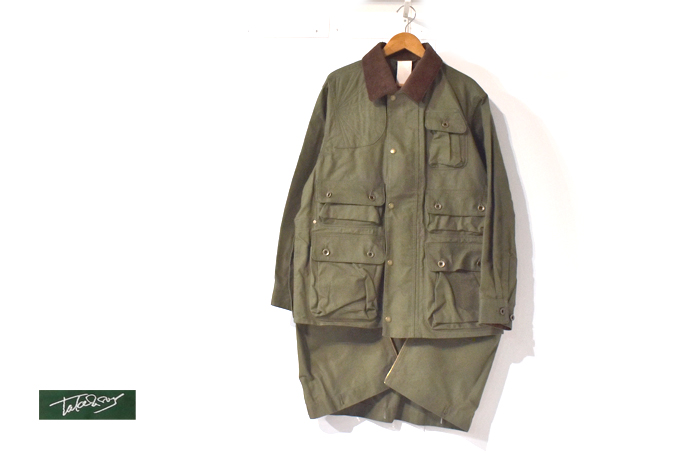 TAKE＆SONS PARAFIN CANVAS HUNTING JACKET