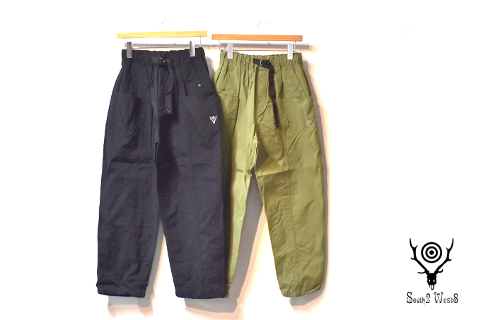 South2 West8  BELTED C.S. PANT - NYLON OXFORD