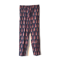 South2 West8  STRING SLACK PANT - COTTON CLOTH / BATIK PRINTED