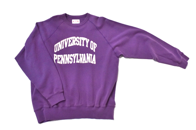 NUTMEG MILLS IVY LEAGUE PENNSYLVANIA UNIVERSITY 60S CREW SWEAT