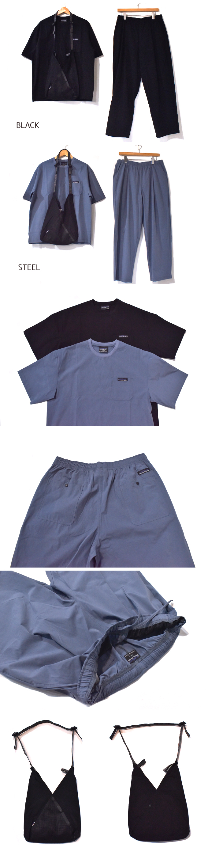 THOUSAND MILE  SHORT SLEEVE T-SHIRT & LONG PANTS SET