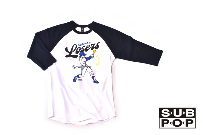 SUB POP 3/4 BASEBALL TEE "LOSER"