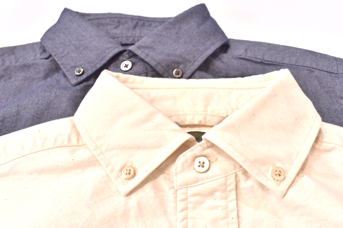 Nigel Cabourn  BRITISH OFFICERS SHIRT - TYPE2 SHORT SLEEVE