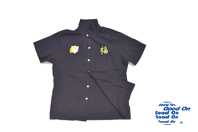 GOOD ON  虎福 EMB SS OPEN TEE