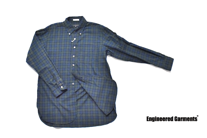 ENGINEERED GARMENTS 19C BD SHIRT - COTTON FLANNEL