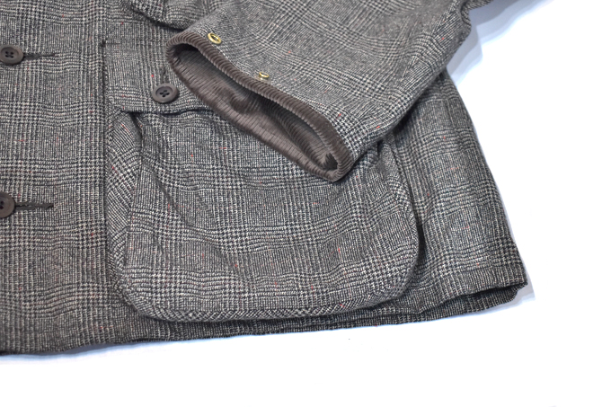 TAKE＆SONS HEATHER COTTON SHORT LOGGER JACKET