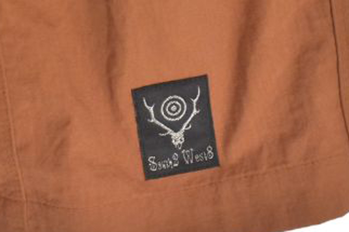 South2 West8 BELTED C.S.SHORT - NYLON TAFFETA