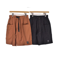 South2 West8 BELTED C.S.SHORT - NYLON TAFFETA