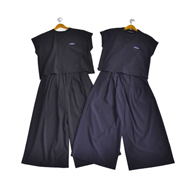 THOUSAND MILE FRENCH SLEEVE SHIRT & WIDE PANTS SET
