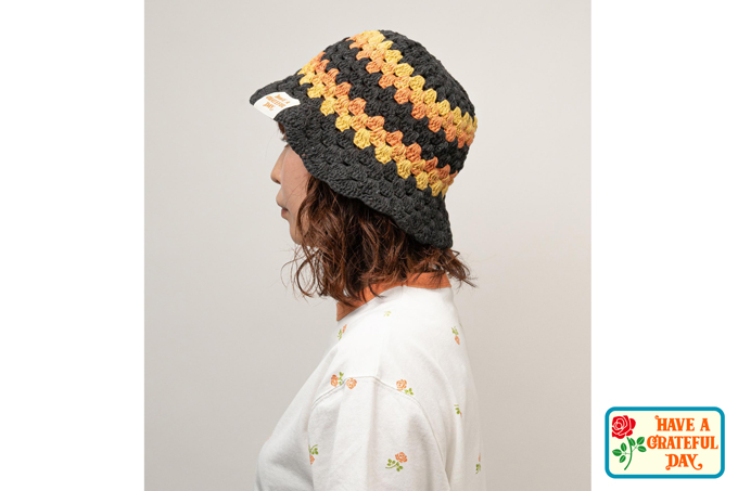 HAVE A GRATEFUL DAY CROCHET HAT