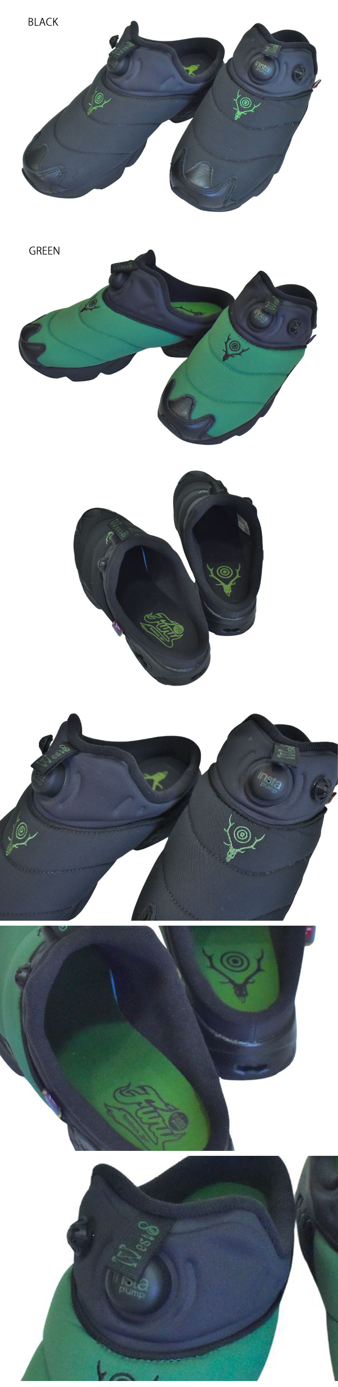 South2 West8 SOUTH2 WEST8 x REEBOK IPF Mule