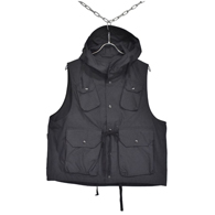 ENGINEERED GARMENTS FIELD VEST - PC WEATHER POPLIN