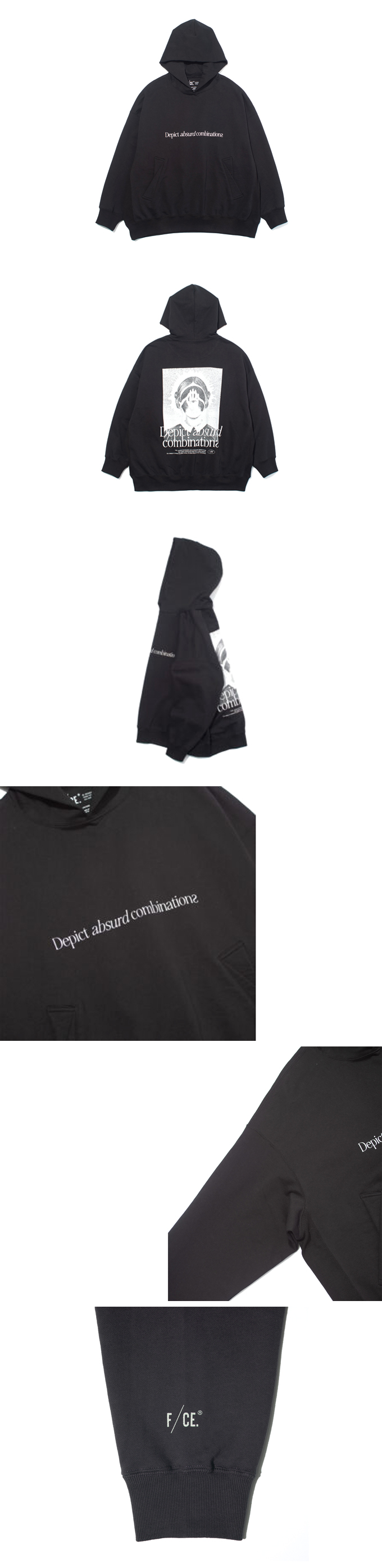 F/CE HIDDEN IDENTITY BY M.ENOMOTO HOODY TYPE-A