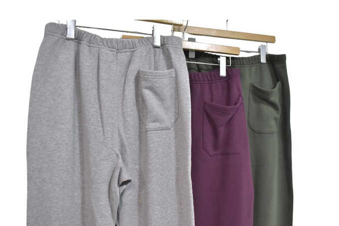 South2 West8 EMB. STRING SWEAT PANT - COTTON FRENCH TERRY