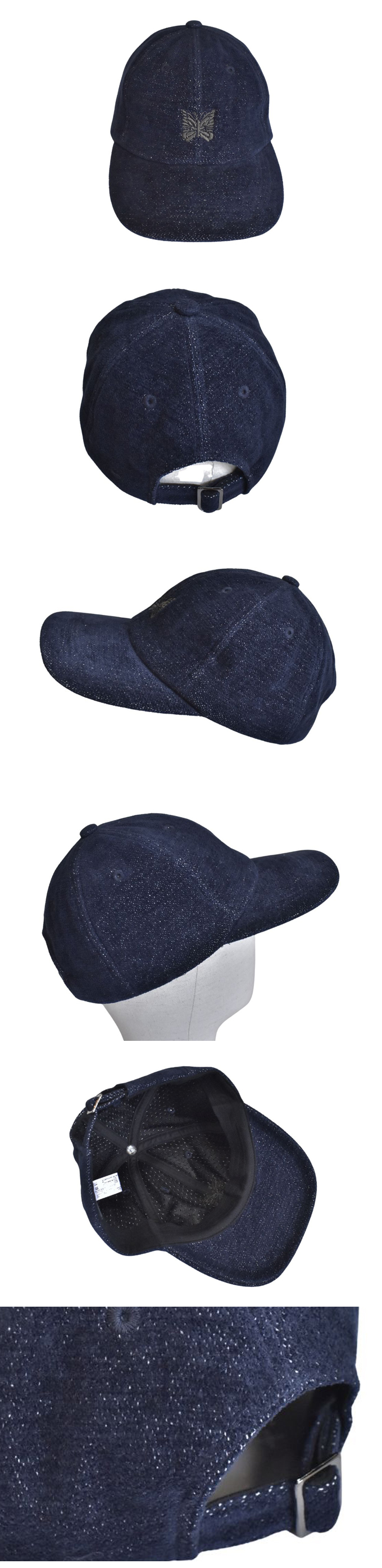 Needles BASEBALL CAP - COTTON WASHI CHENILLE