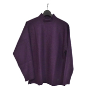 South2 West8 S.S. MOCK NECK SHIRT - BOILED JERSEY