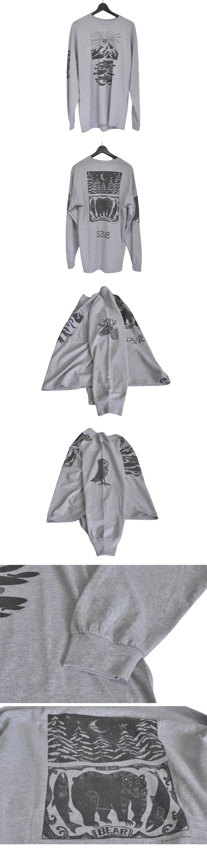South2 West8 L/S TEE - COTTON JERSEY / A