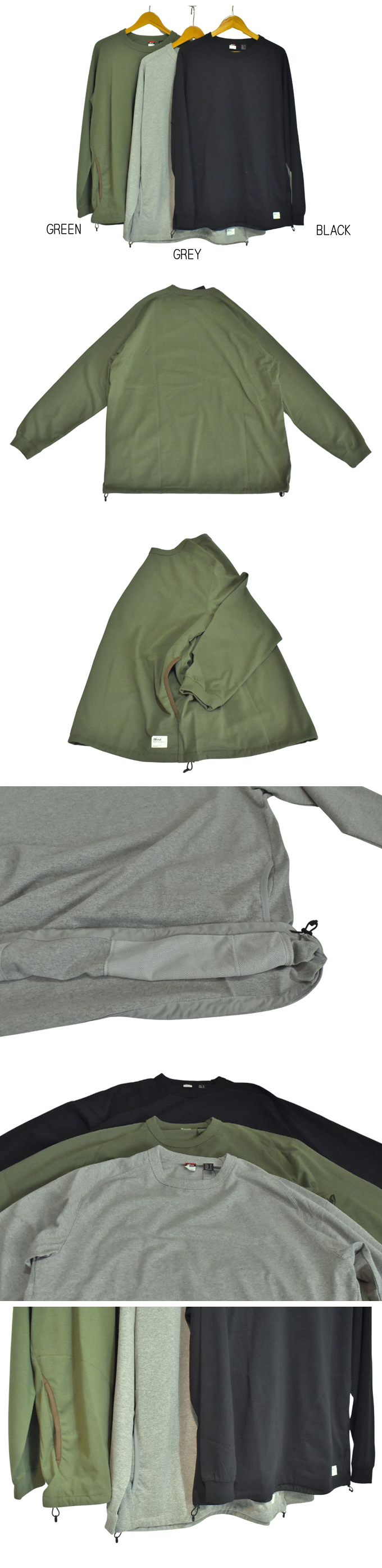 Nanga ECO HYBRID OVERSIZED L/S TEE