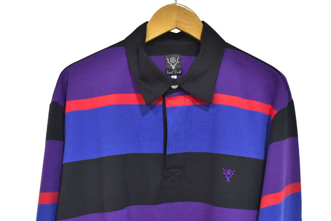South2 West8 RUGGER SHIRT - COTTON PLAINSTITCH