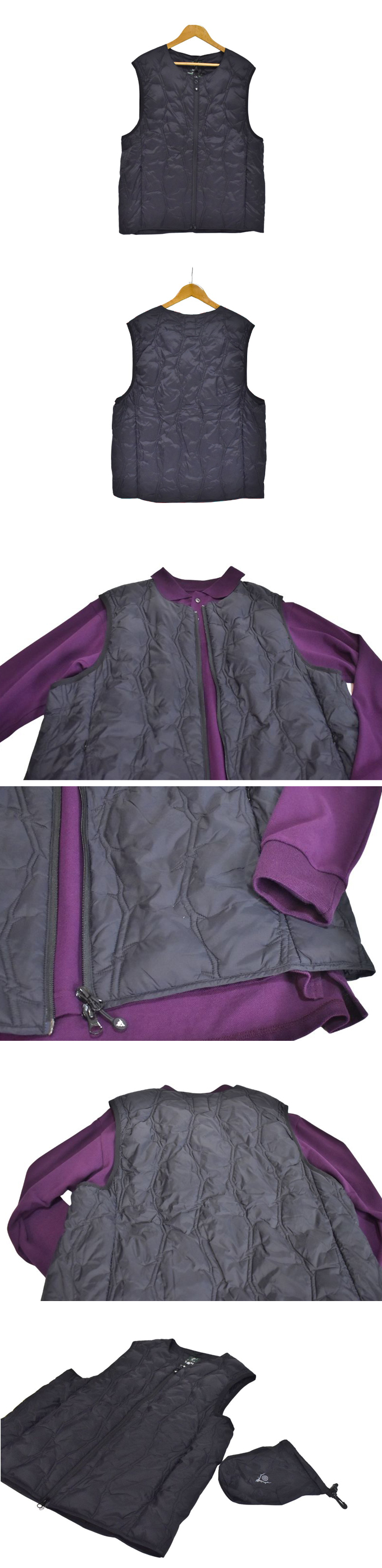 South2 West8 SOUTH2 WEST8 X TAION INNER DOWN VEST