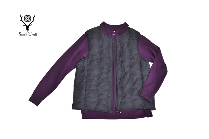 South2 West8 SOUTH2 WEST8 X TAION INNER DOWN VEST