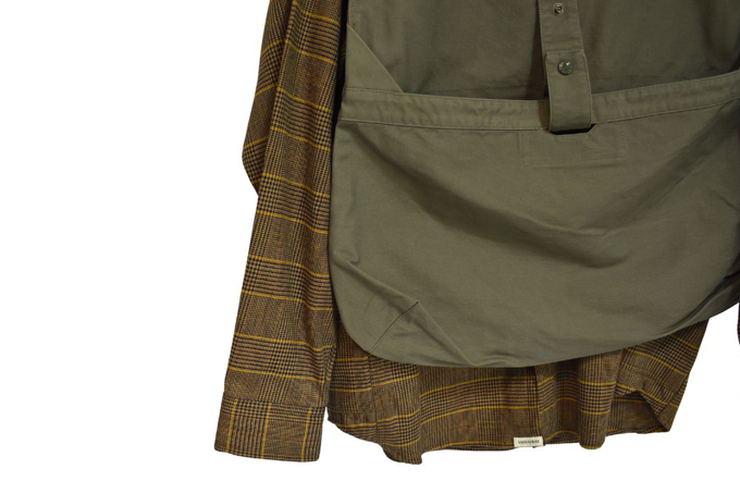 ENGINEERED GARMENTS NEWSBOY VEST - COTTON DOUBLE CLOTH