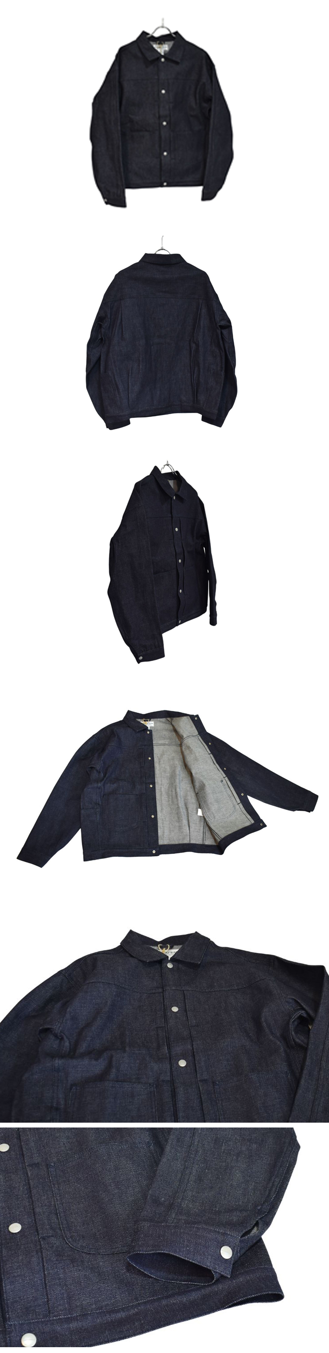 SASSAFRAS Gardener Jacket - 13.5oz Denim