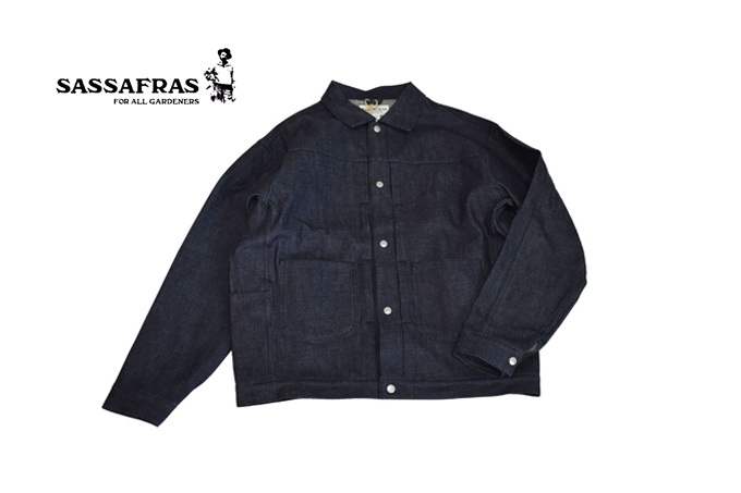 SASSAFRAS Gardener Jacket - 13.5oz Denim
