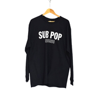 SUB POP L/S PRINT TEE “SIMPLE LOGO”