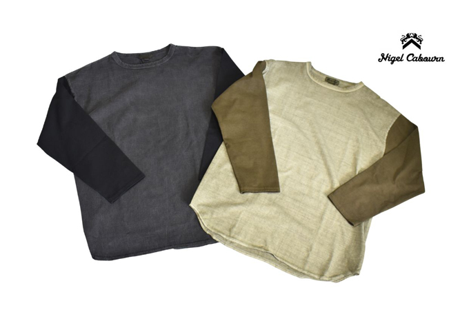 Nigel Cabourn BASEBALL T-SHIRT - PIGMENT