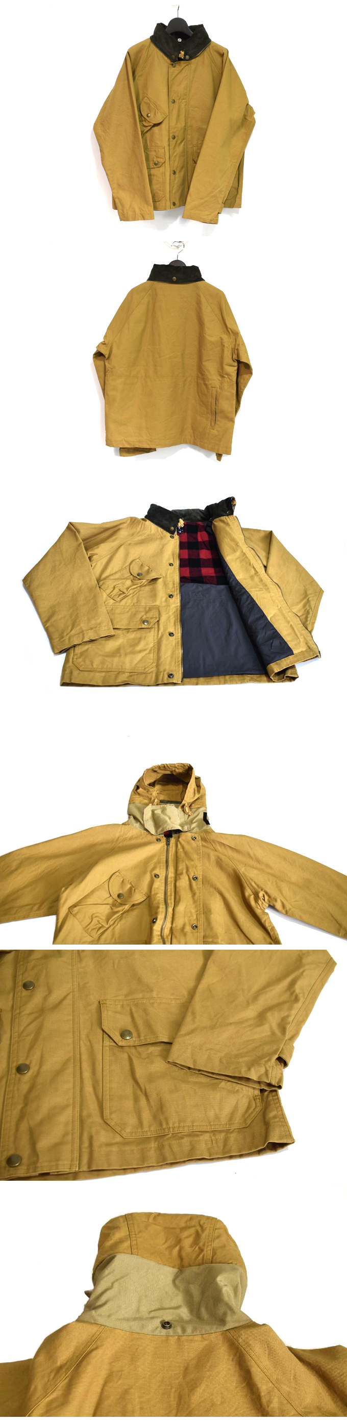 South2 West8 CARMEL JACKET - OX / PARAFFIN COATING