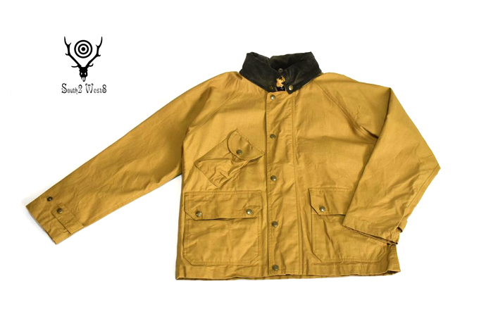 South2 West8 CARMEL JACKET - OX / PARAFFIN COATING