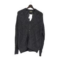 PENDLETON レースステッチ 3ゲージ Vネックカーディガン