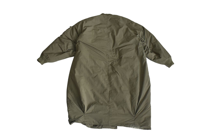 F/CE GARMENT DYE DOWN MA-1 LONG COAT