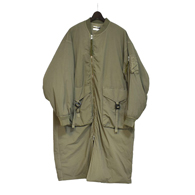F/CE GARMENT DYE DOWN MA-1 LONG COAT