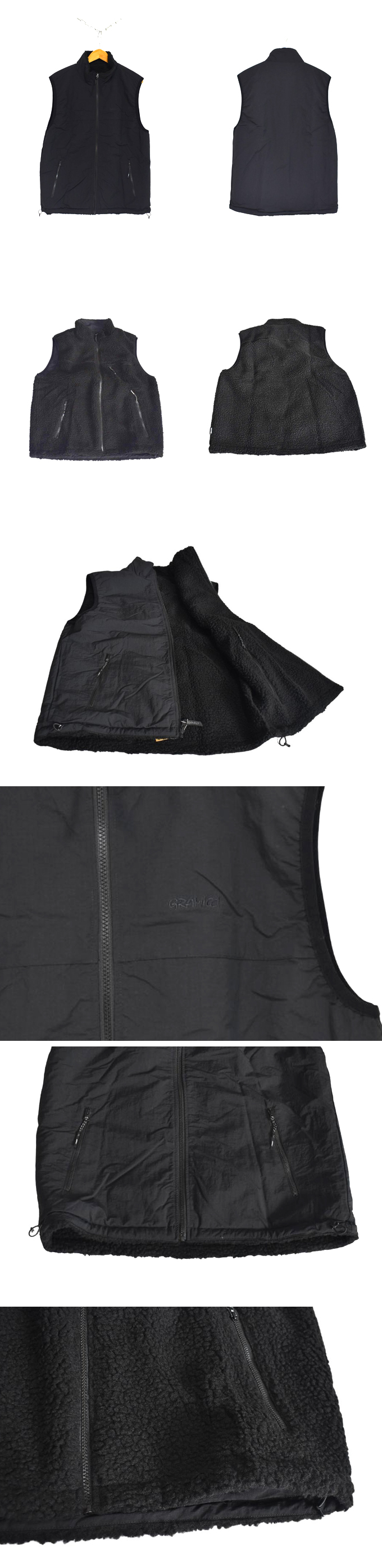 Gramicci REVERSIBLE SHERPA VEST