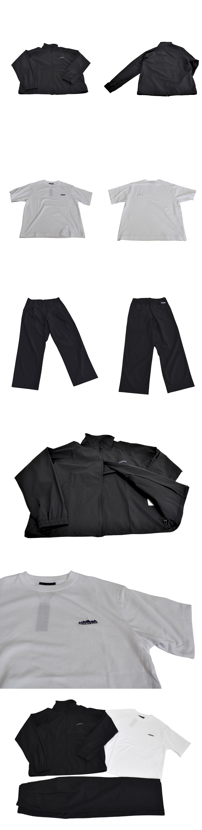 THOUSAND MILE ZIP BLOUSON＆T-SHIRT＆PANTS SET UP