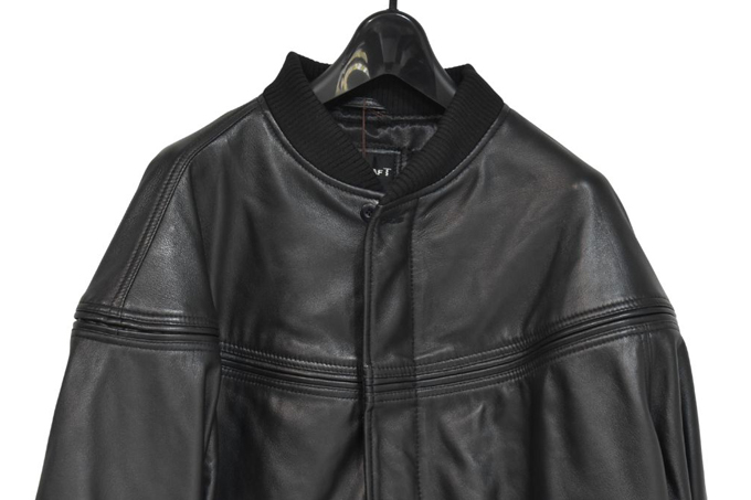 TOWN CRAFT LEATHER DERBY JACKET