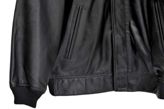 TOWN CRAFT LEATHER DERBY JACKET