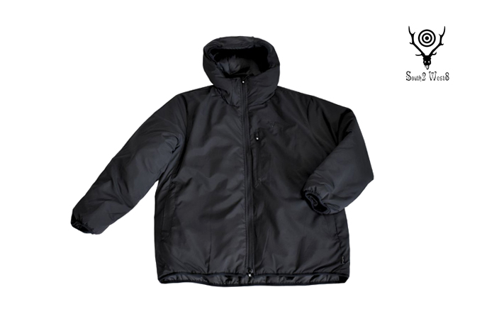 South2 West8 INSULATOR ZIPPED PARKA - PEACH SKIN