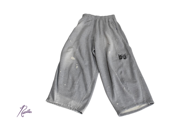 Needles DECONSTRUCTED H.D. SWEAT PANT - COTTON FRENCH TERRY