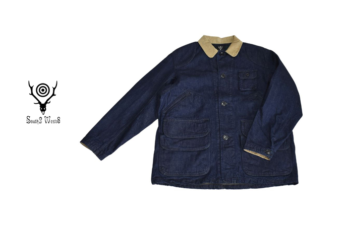South2 West8 HUNTING JACKET- 12OZ DENIM