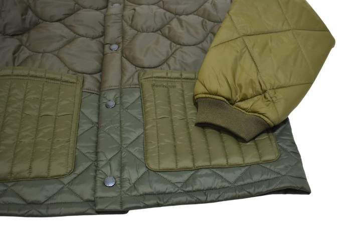 Barbour CORDING QUILTED JACKET