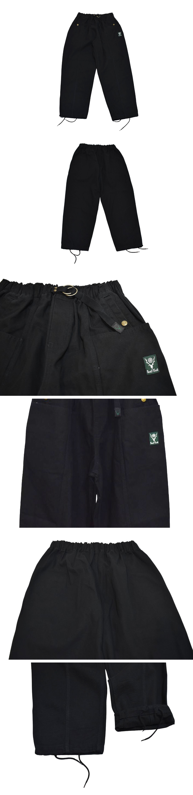 South2 West8 BELTED C.S.PANT - 11.5OZ COTTON CANVAS