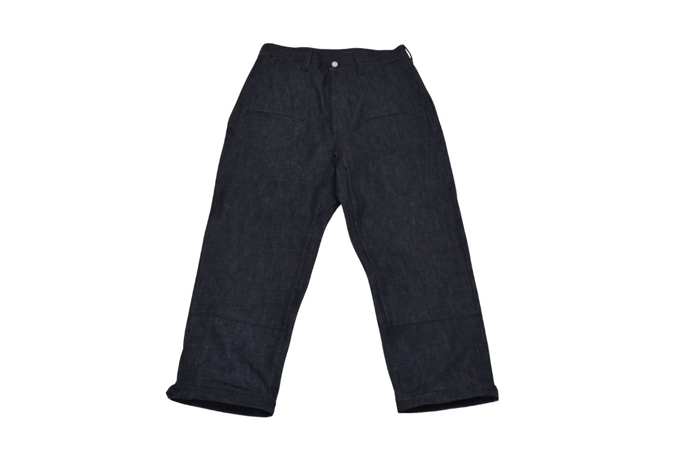 SASSAFRAS Leaf Warden Pants 4/5 - 13.5oz Denim