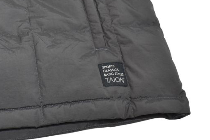 TAION 【UNISEX】 SPORTS CLASSIC TRACK DOWN VEST