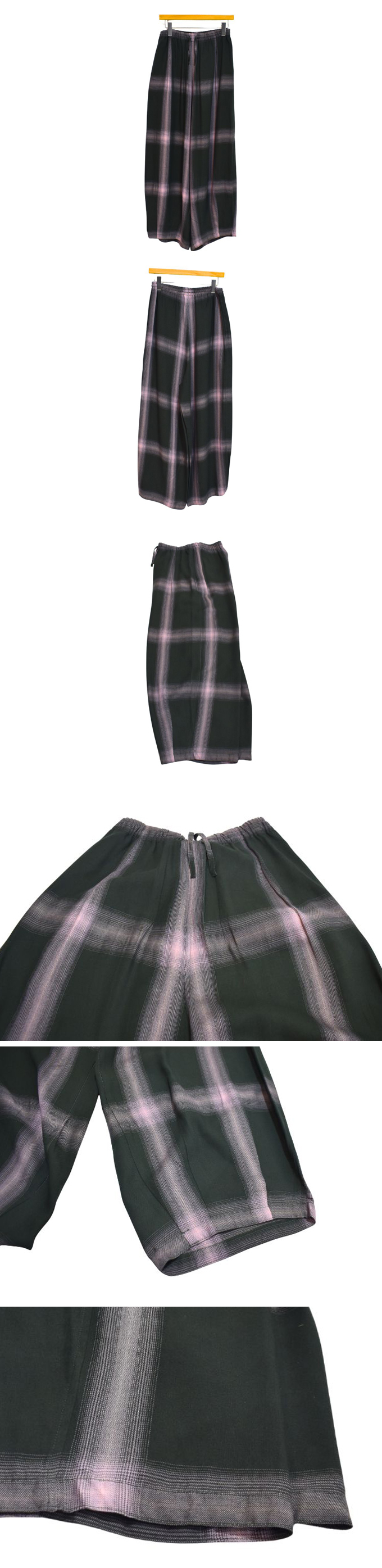 Needles H.D. PANT - RAYON PLAID